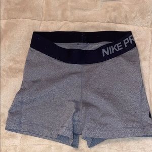 Grey nike spandex